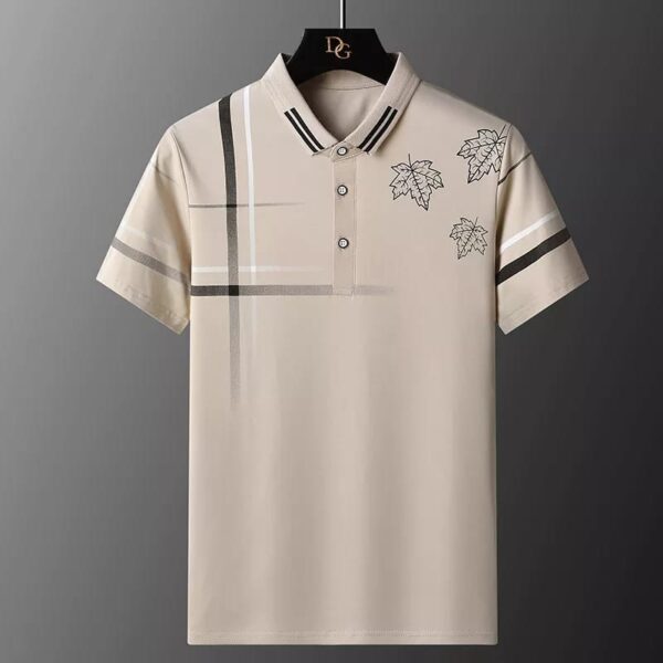 Premium Cotton Polo Shirt in Sky Blue