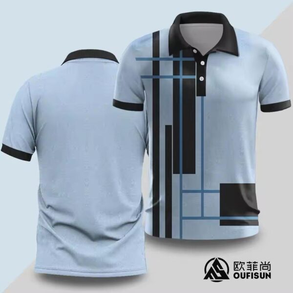High-Quality Export Cotton Polo for Men - Comfortable & Trendy - Image 2