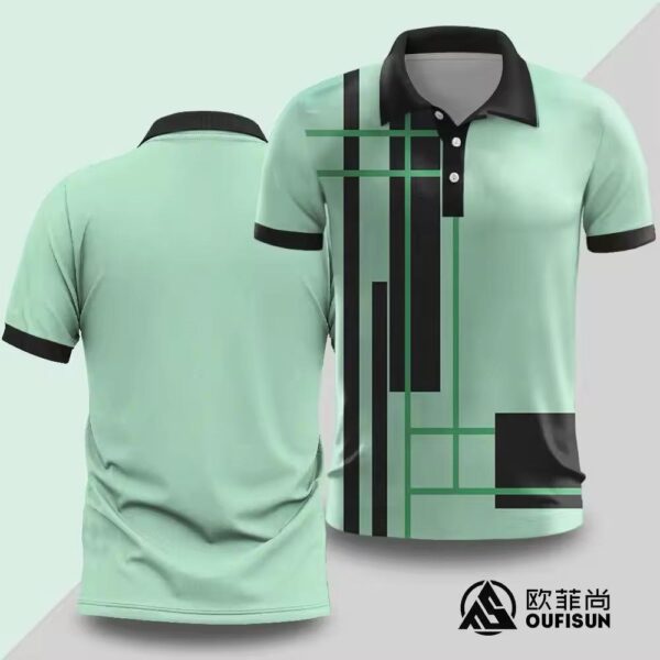 High-Quality Export Cotton Polo for Men - Comfortable & Trendy - Image 3