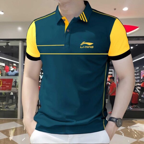 Folded View of Super Premium Men’s Polo Shirt – PK Cotton Flat Lay