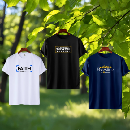 Islamic Calligraphy Half-Sleeve T-Shirt 3 Pice Combo Offer